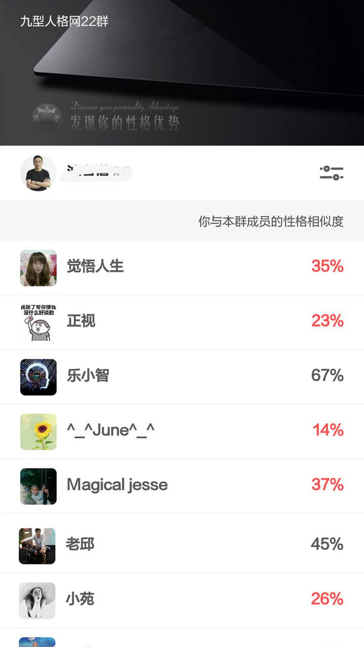 性格說說截圖