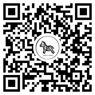 斑馬音樂丶二維碼