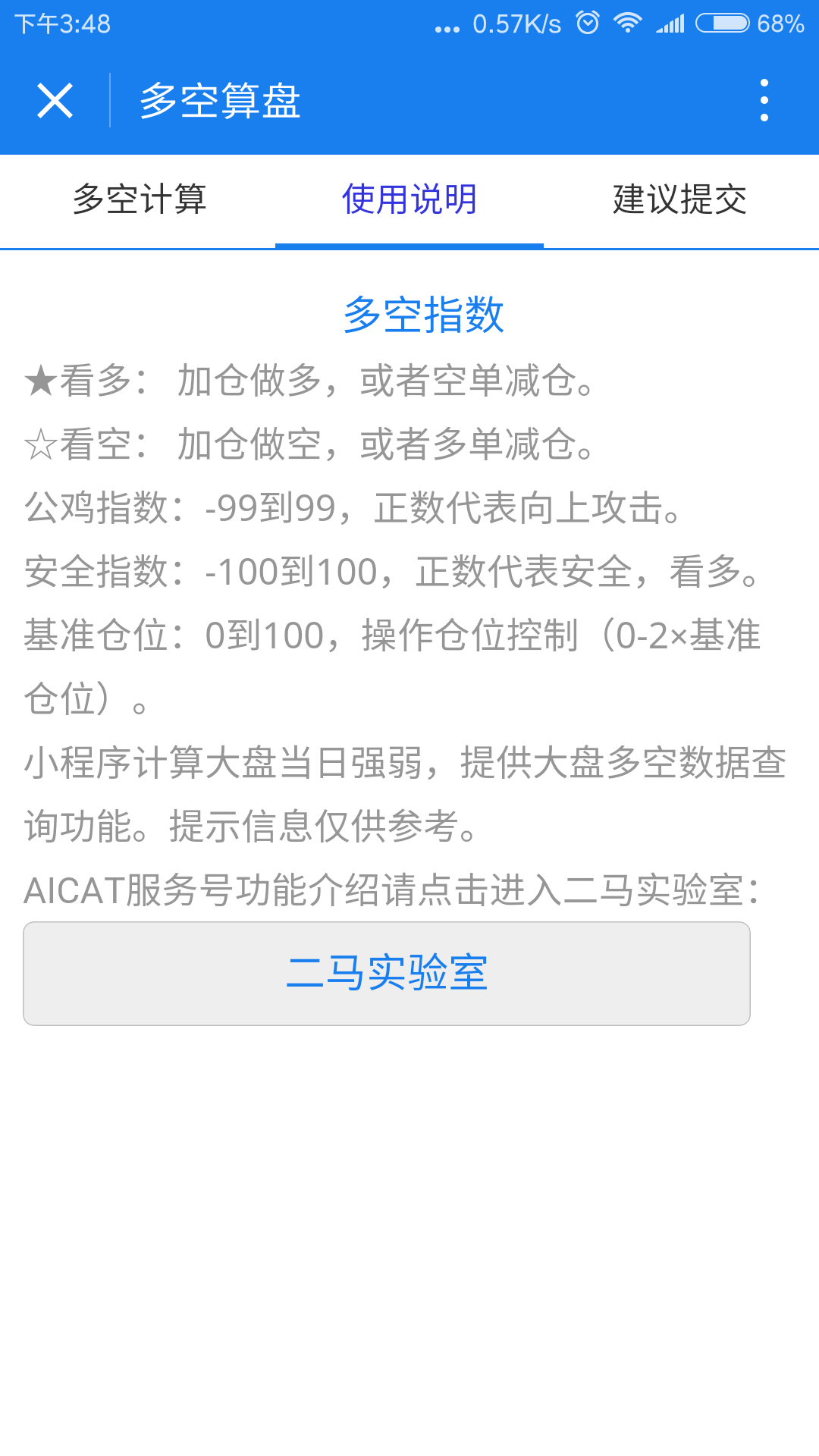 多空算盤截圖